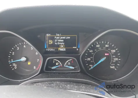 2018 Ford Focus Sel z USA, uszkodzony, nr VIN 1FADP3H20JL255001